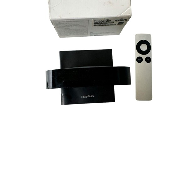 Apple TV 2nd Generation A1378 Streaming Media Player MC572LL/A- W/ Remote-Tested - Picture 2 of 12